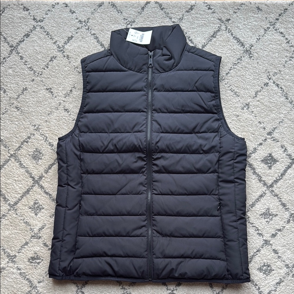 Women’s Black Quilted Vest